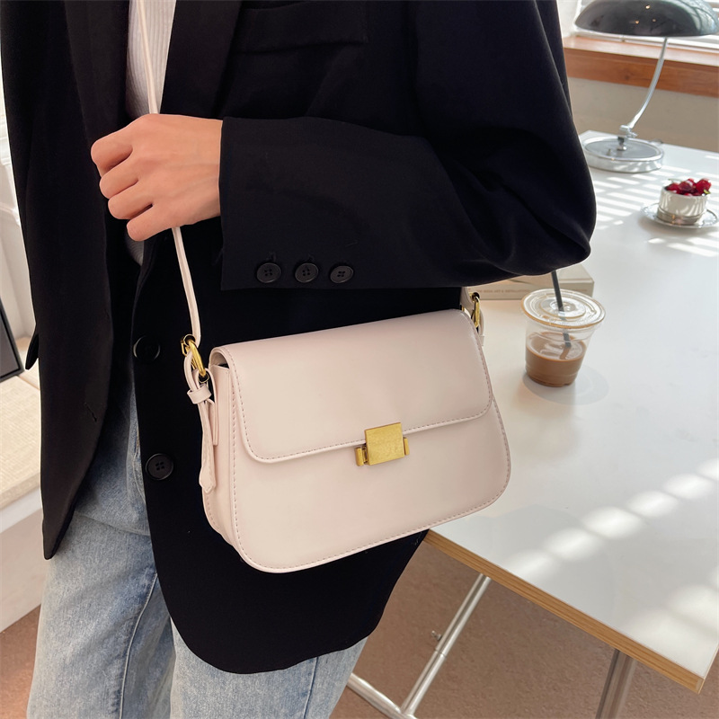 Bolso de tofu estilo coreano, novedad primavera 2026, bolso de hombro Melard, bolso cruzado informal y versátil para mujer