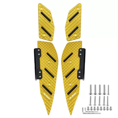 Motorcycle pedals of Yamaha Xmax300 Modified - standard-gold
