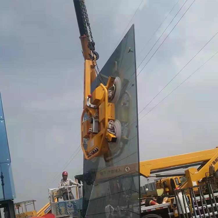 真空玻璃吸盘 电动玻璃吸吊器 光伏板安装设备