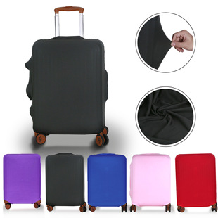 High Elastic Milk Silk Suitcase Cover Dustproof Thickened Trolley Case Protective Case Cover Dustproof Cover Portable Storage
