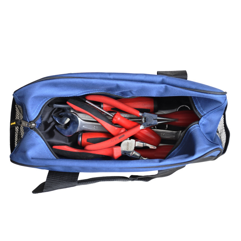 Más rápido electricista multi-funcional kit lona herramienta de hardware bolsa hombro portátil almacenamiento bolsa de trabajo 020