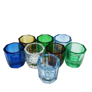 Dental octagonal cup Adhesive Powder glass mixing cup dental octagonal cup self-curing Cup high temperature disinfection