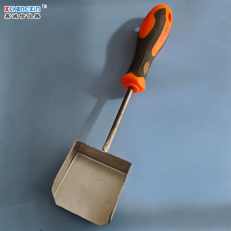 化验室塑胶手柄取样铲 不锈钢方口采样器 制样室煤样铲现货供应