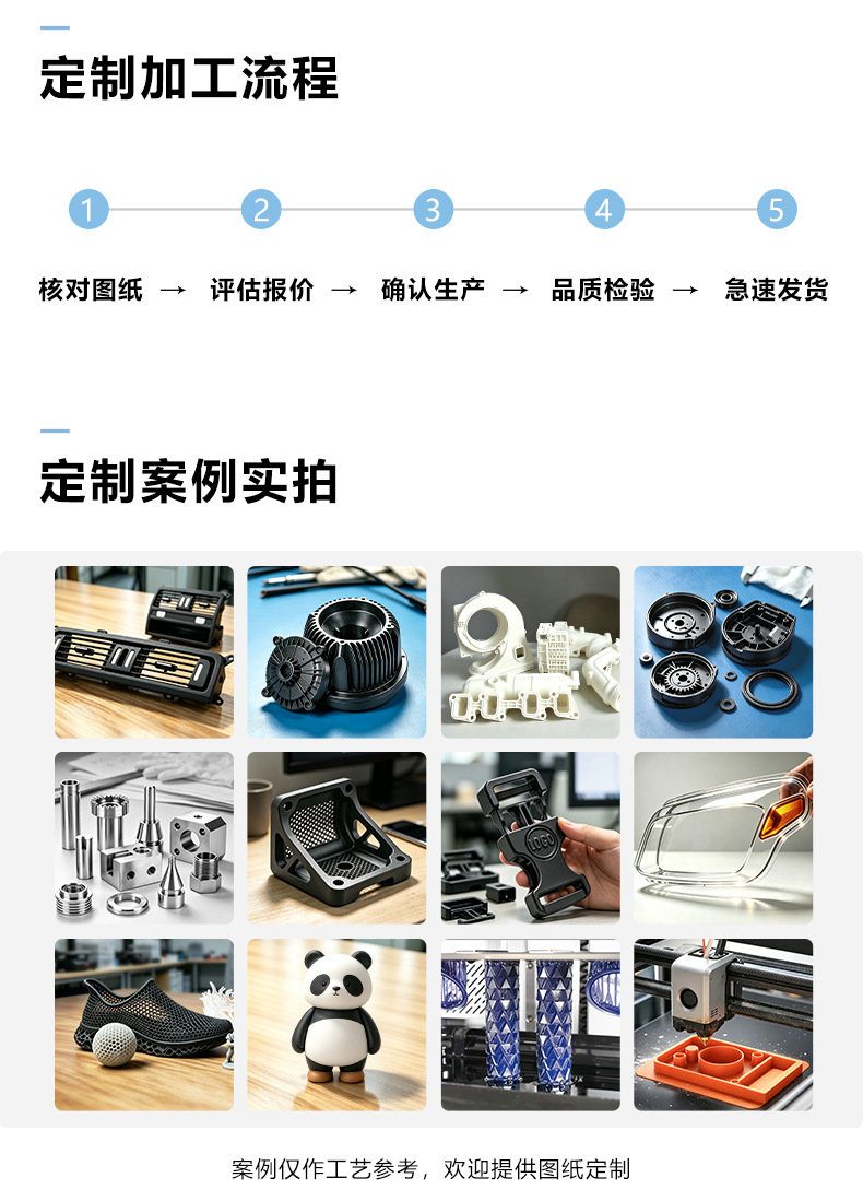 Nylon 3D printing prototype model factory, custom services, light-curing process, resin, silicone molds, and life-size figurines
