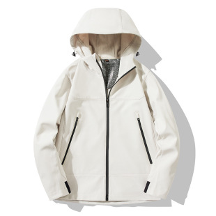 Graphene Soft Shell Jacket Outdoor Hiking Mountaineering Jacket Men's and Women's Jacket Lightweight Windproof and Waterproof Cross-Border