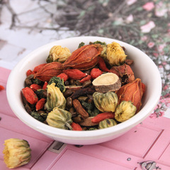 Triangular bag health tea, chrysanthemum, cassia seed tea, ginseng and polygonatum tea, multiple specifications, triangular tea bag bulk wholesale