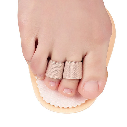 Toe pads, split toes, forefoot pads, hallux valgus overlapping, breathable, sweat-absorbent, anti-wear, anti-pain forefoot pads