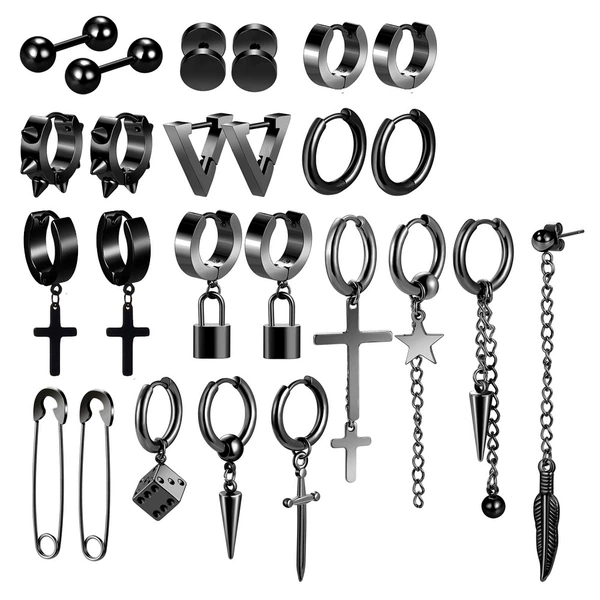 Black, 15 pair