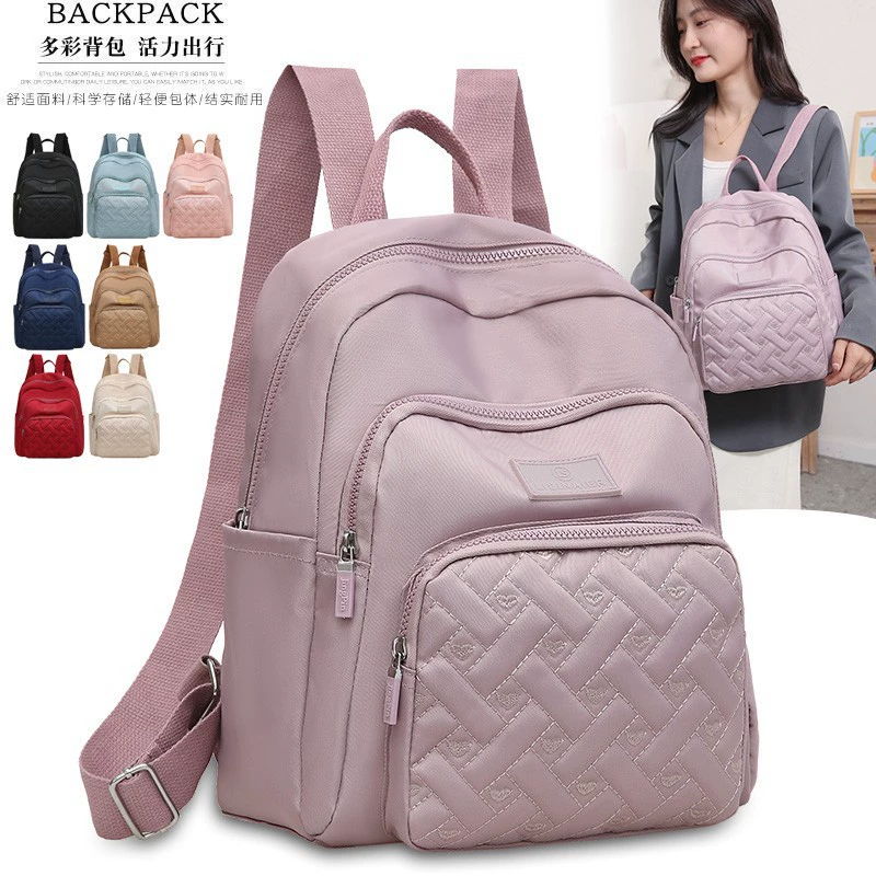 Backpack, capacious shoulder bag for leisure for mother, for students