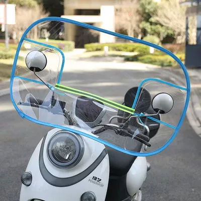 Motorcycle High-Definition Transparent Rainproof | Motorcycle front windshield