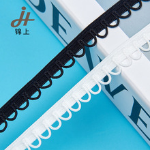 1.2月牙松紧带狗牙花边纽扣带裙边内衣裤袜配饰服装辅料针织蕾丝