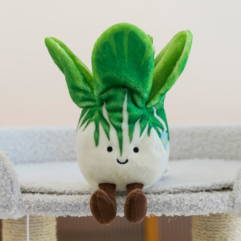 かわいい果物と野菜のぬいぐるみニンジンナスキャッチャーマシン人形人形スーパーベジタブルストア人形ペンダント|undefined