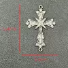 51/Double hanging explosive star cross