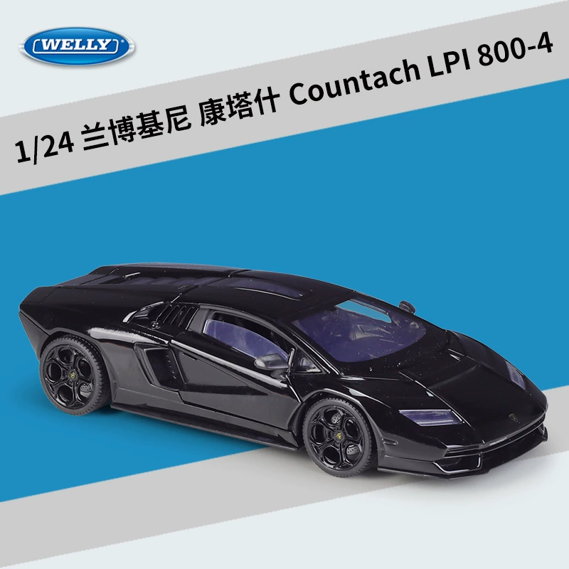 Welly1: 24 Ламборта Countach LPI800 моделирование сплав автомобиля игрушки