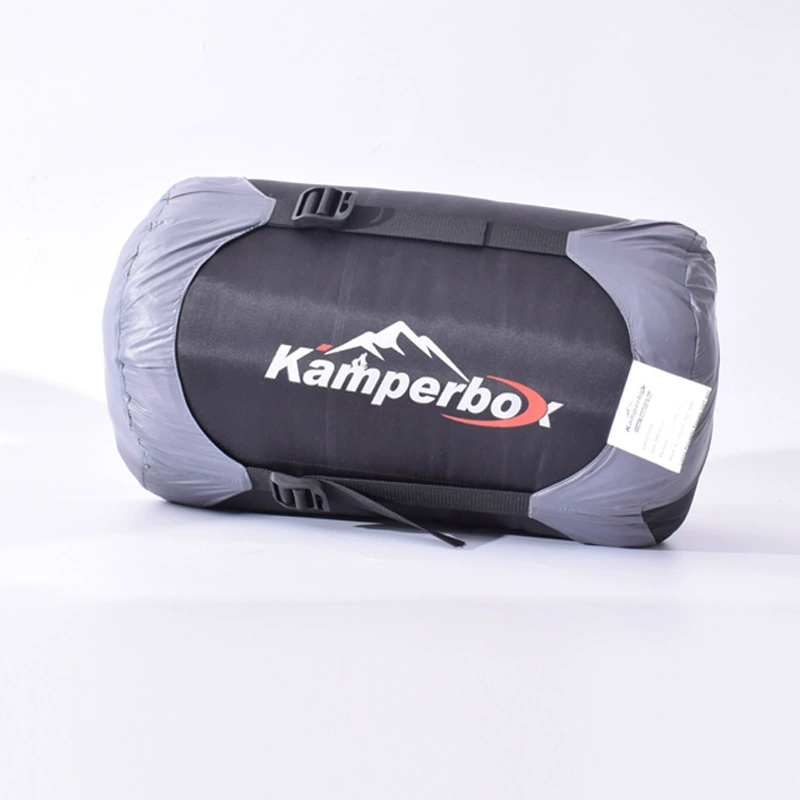 Спальный мешок (Kamperbox) BK003 — гусиный пух 1000 г, 20D нейлон водонепроницаемый, компактен 22×22×35 см