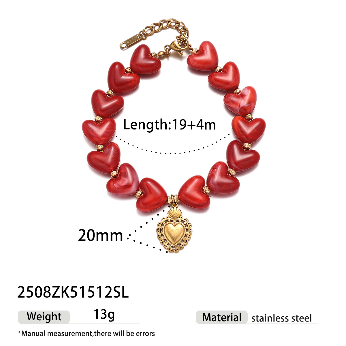 Collar de acero inoxidable de lujo ligero de alta calidad, collar de cuentas de amor, pernos de orejas, conjunto de joyas no desvanecidas image 8