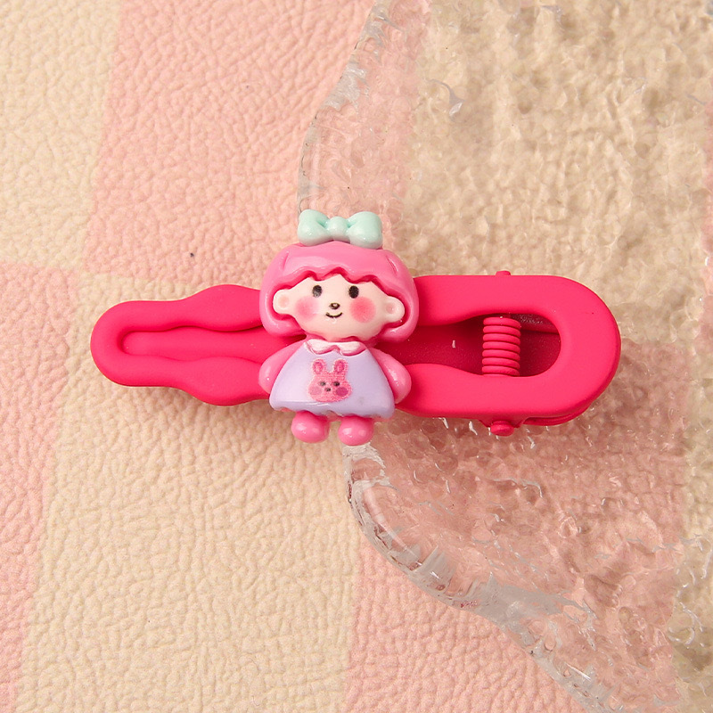 Primavera nueva historieta Sanrio oval metal horquilla linda chica dulce lado Bangs hairpin tocado