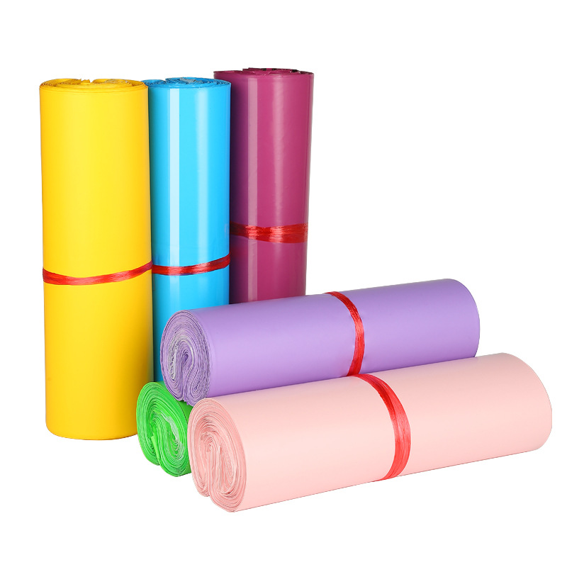 Color new express packaging bag white thick waterproof logistics packing bag express bag production Wholesale