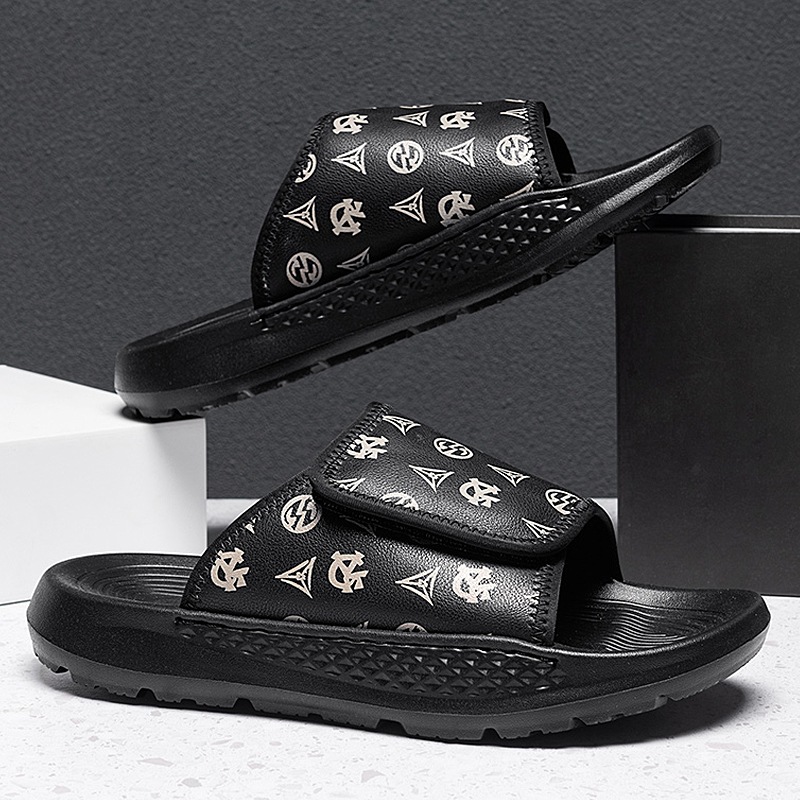 Chanclas Sandalias y pantuflas casuales para hombres Verano para hombres Velcro para hombres Zapatos retro de playa 2025 Nuevo estilo