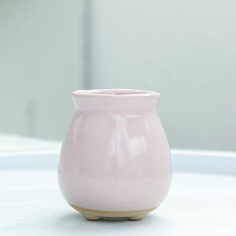 Cerámica maceta suculenta colorido traje Planta Fresca pequeña olla simple creativo personalizado hogar jardinería olla al por mayor
