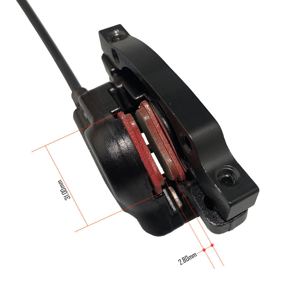 DUODER freno de aceite delantero izquierdo derecho trasero freno de disco hidráulico de bicicleta accesorios de bicicleta de montaña freno hidráulico kit de freno de aceite disco de aceite