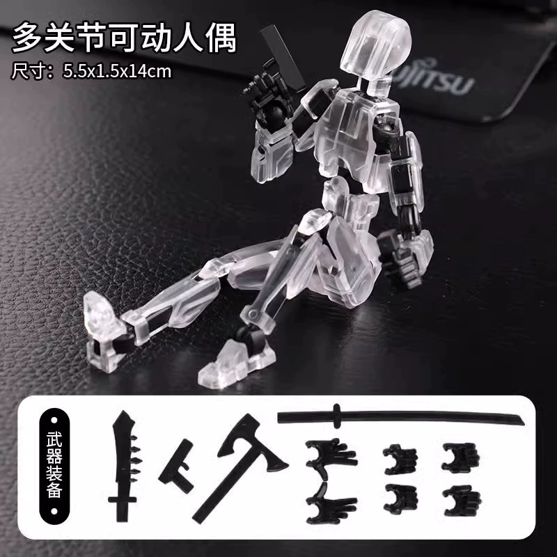 3D-модульная подвижная кукла, многосоставной игрушка, антистресс, набор цветов и самостоятельная сборка