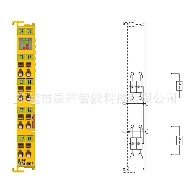 倍福KL1904总线端子模块德国BECKHOFF模块KL1904全新原装现货议价