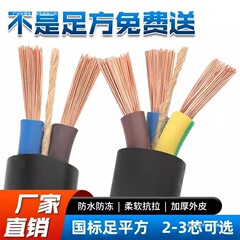 国家標準電線軟線家庭用 RVV ケーブルシース線 2/3 芯充電電源コード 1.5/4/6/10 平方