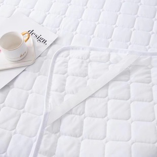 L6Y Hotel Mattress Protector Anti-Slip Mat Brushed Cleaning Mat Dust-Proof Bed Protector Polyester Cotton Quilted Quilted Mattress