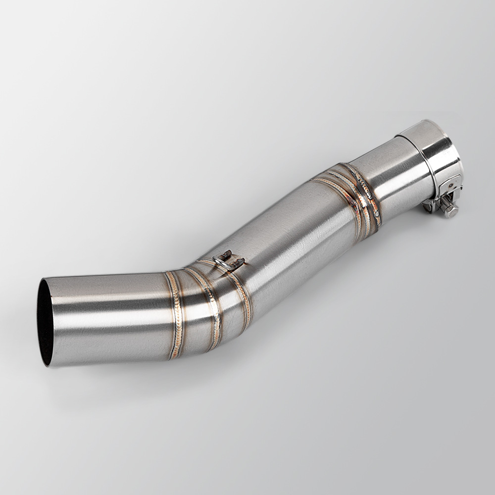 Non-destructive installation of Wuji 500DS 250RR 525R stainless steel middle exhaust pipe tail muffler suit