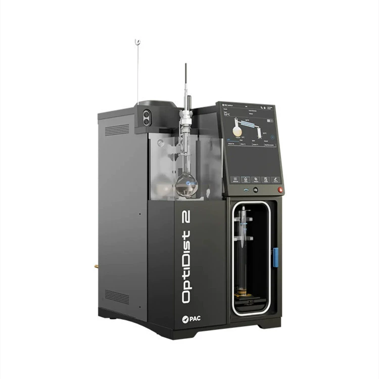 Платформа для анализа дистилляции HERZOG OptiDist 2 — полностью автоматический прибор для измерения диапазона дистилляции