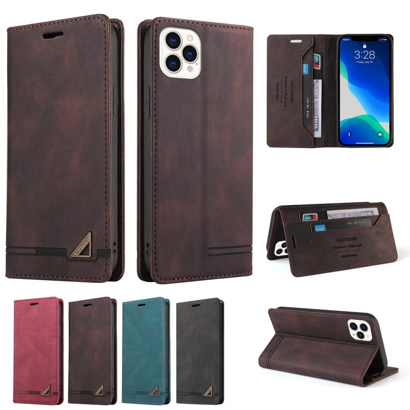 Suitable for iPhone 17 Pro Max Anti-Theft Phone Case with Skin Texture, Apple 11 Leather Case, 15 Pro Silicone Case, XS Leather Case, 8 Suitable for iPhone 17 Pro Max Anti-Theft Phone Case with Skin Texture, Apple 11 Leather Case, 15 Pro Silicone Case, XS Leather Case, 8