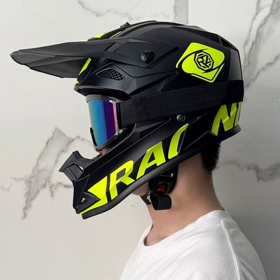 Mountain Bike Helmet — Motosiklet kaskı (dəbilqə) - ryan-with-666-color-mirror-comes-with-gloves-and-mask-s