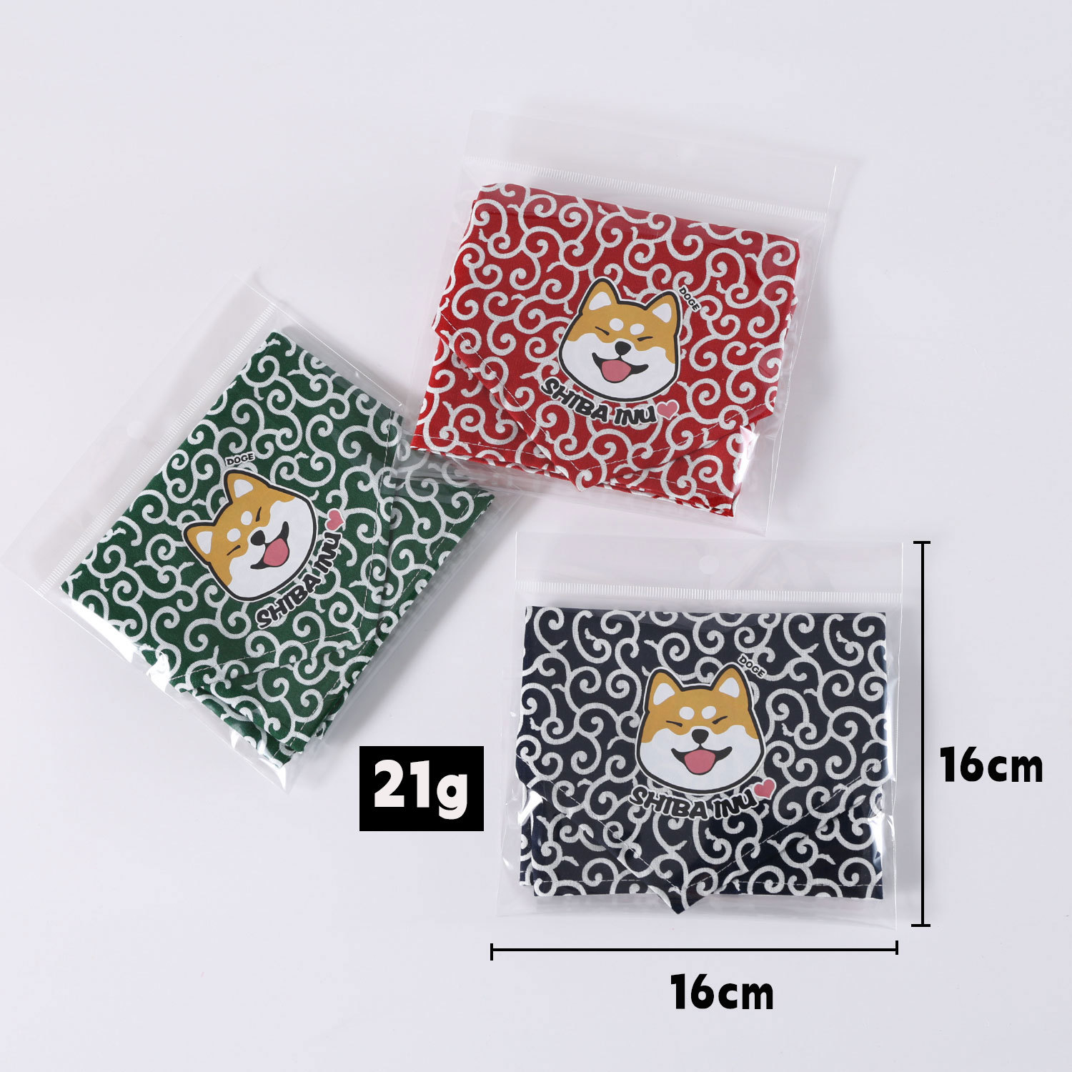 Comercio exterior toallas triangulares para mascotas, toallas de saliva para perros de madera, algodón puro, estampado de hierba japonés, dibujos animados, bibón
