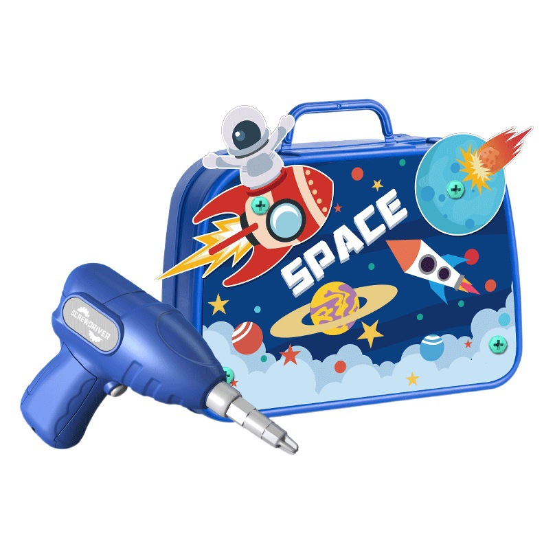 Source Manufacturer Children's Disassembly Tool Box Screwdriver Toy Educational Gift for Boys and Girls Electric Drill Assembly Gift