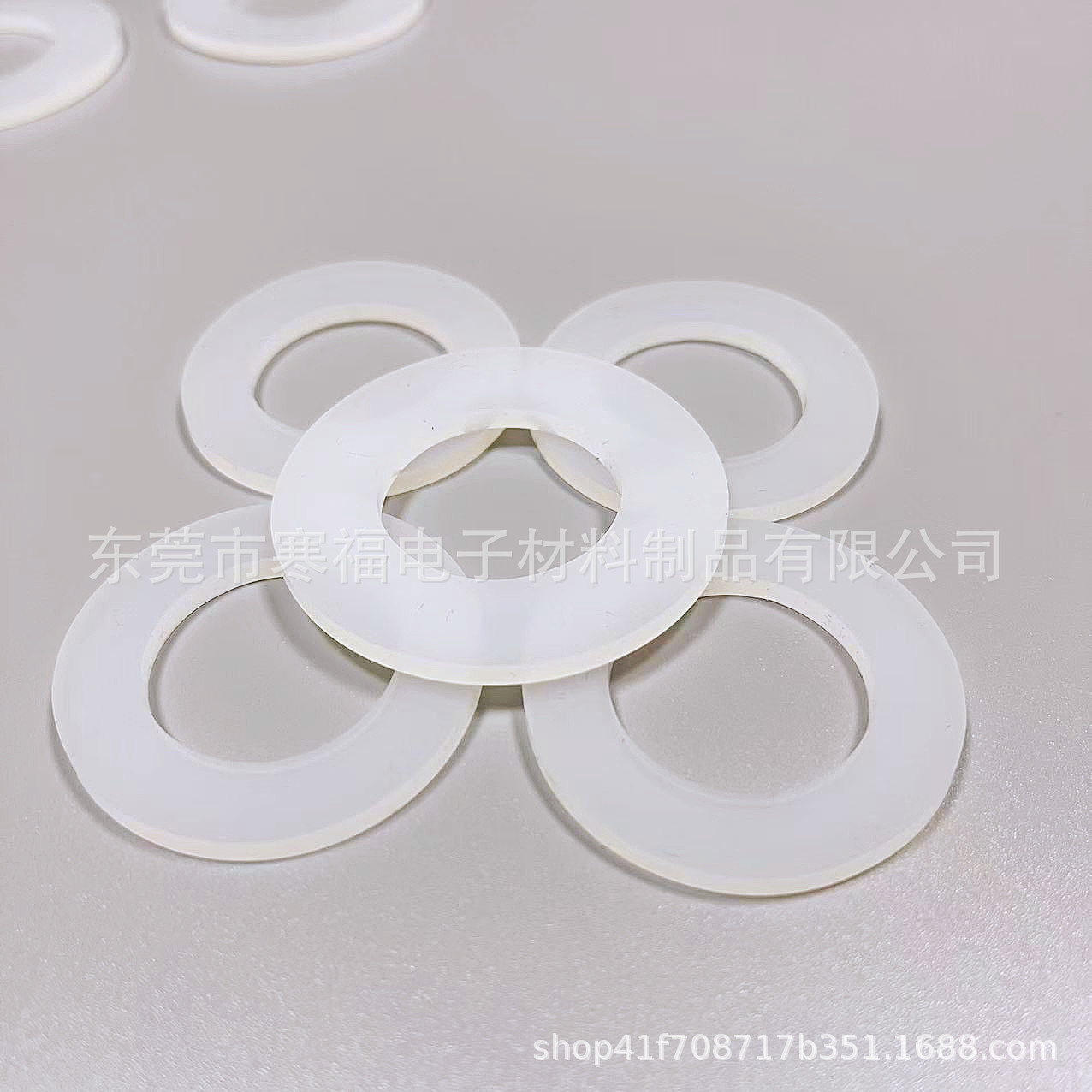 厂家供应硅胶垫片食品级耐高温防漏瓶盖垫片透明硅胶防水密封垫圈