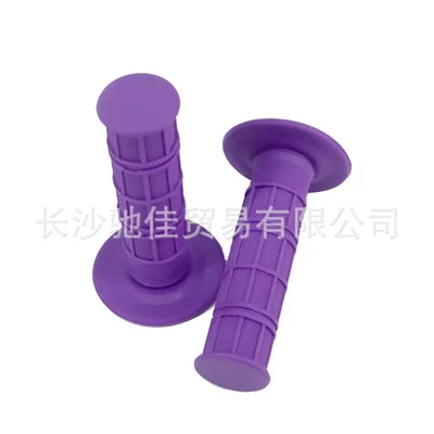Motorcycle Handle Cover, accessories 8-color super soft silicone - purple