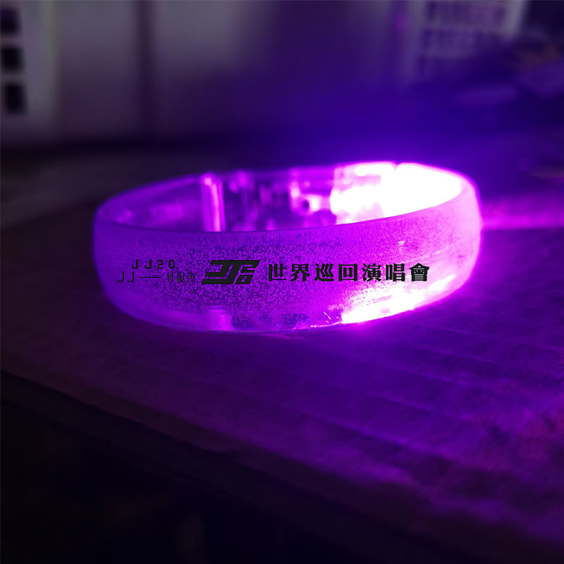 Lin junjie lámpara de mano periférica concierto luz fija palo ventiladores soporte palo diadema móvil diadema artículos