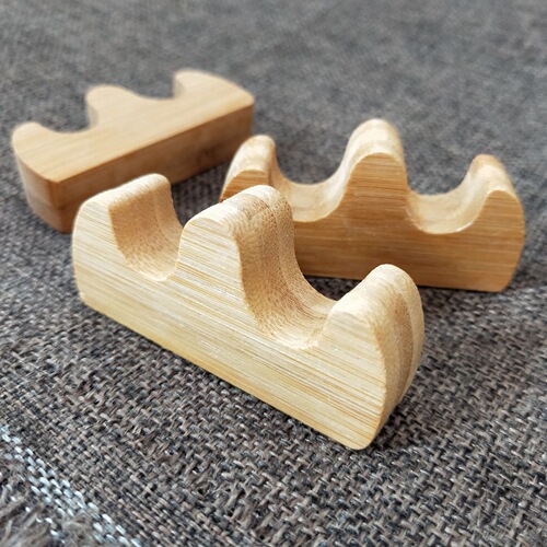 10-piece pen mountain pen holder pen holder Bamboo pen holder for writing brushes stationery pen holder