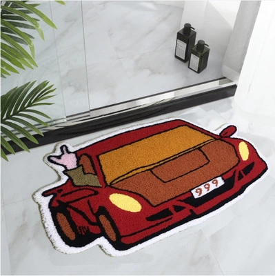 Avtomobil döşəmə paspasları — Stain-Resistant Foot Mat Imitation Cashmere - coupe-02-4060cm-water-absorbent-imitation-cashmere
