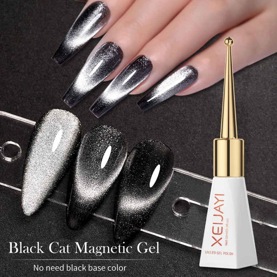 Esmalte de Uñas Gel Ojo de Gato Secado Rápido, Refuerzo para Salón de Uñas