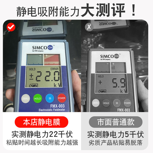 Wall transparent wallpaper protective film self-adhesive electrostatic film kitchen anti-kick electrostatic wall sticker waterproof and anti-dirty wallpaper