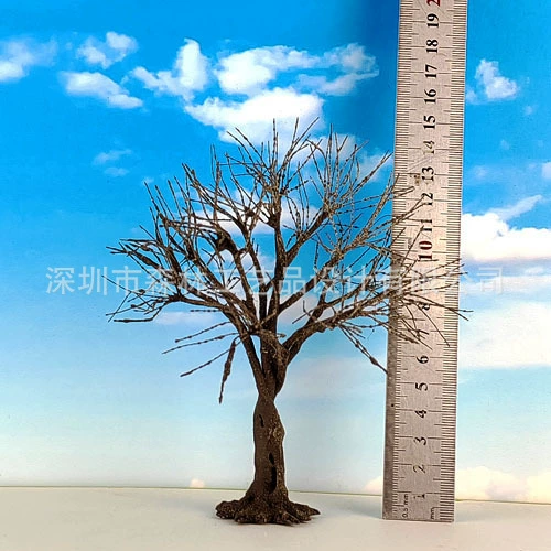 Модель здания Модели поезда Модели песочницы, Древо модели DIY Учебник Яблоня-Имитация древка