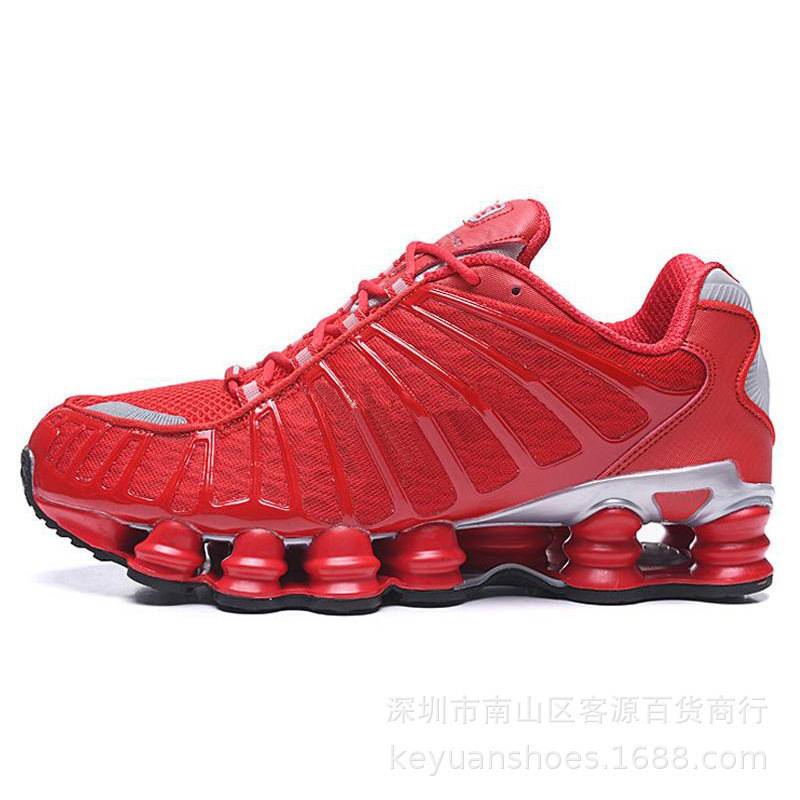 跨境外贸大码男女鞋Shox运动鞋TL13柱子跑步鞋36-46透气防滑|undefined