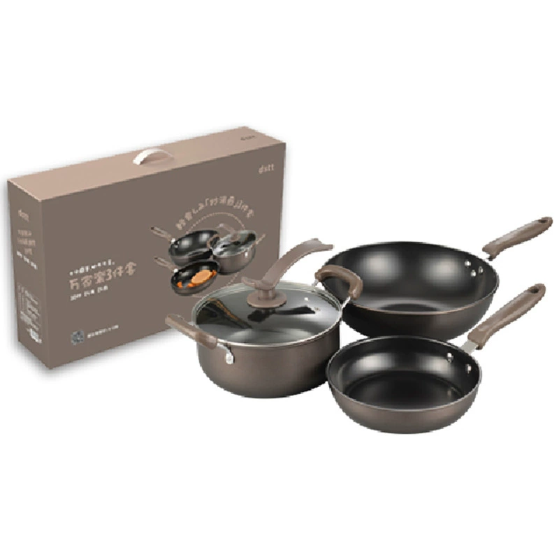 DSTT City миссис МСЫЛ 3,000 Джале 3-штучный набор 30 жаркое+24 суп+24 жаркое iron cooker набор