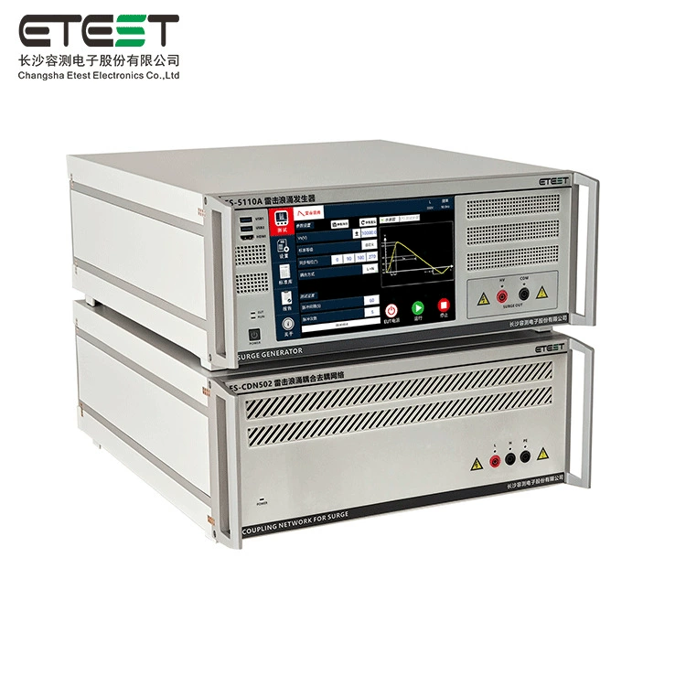 ES-5110A испытательное оборудование электромагнитной совместимости тестера пульсации молнии IEC61000-4-5