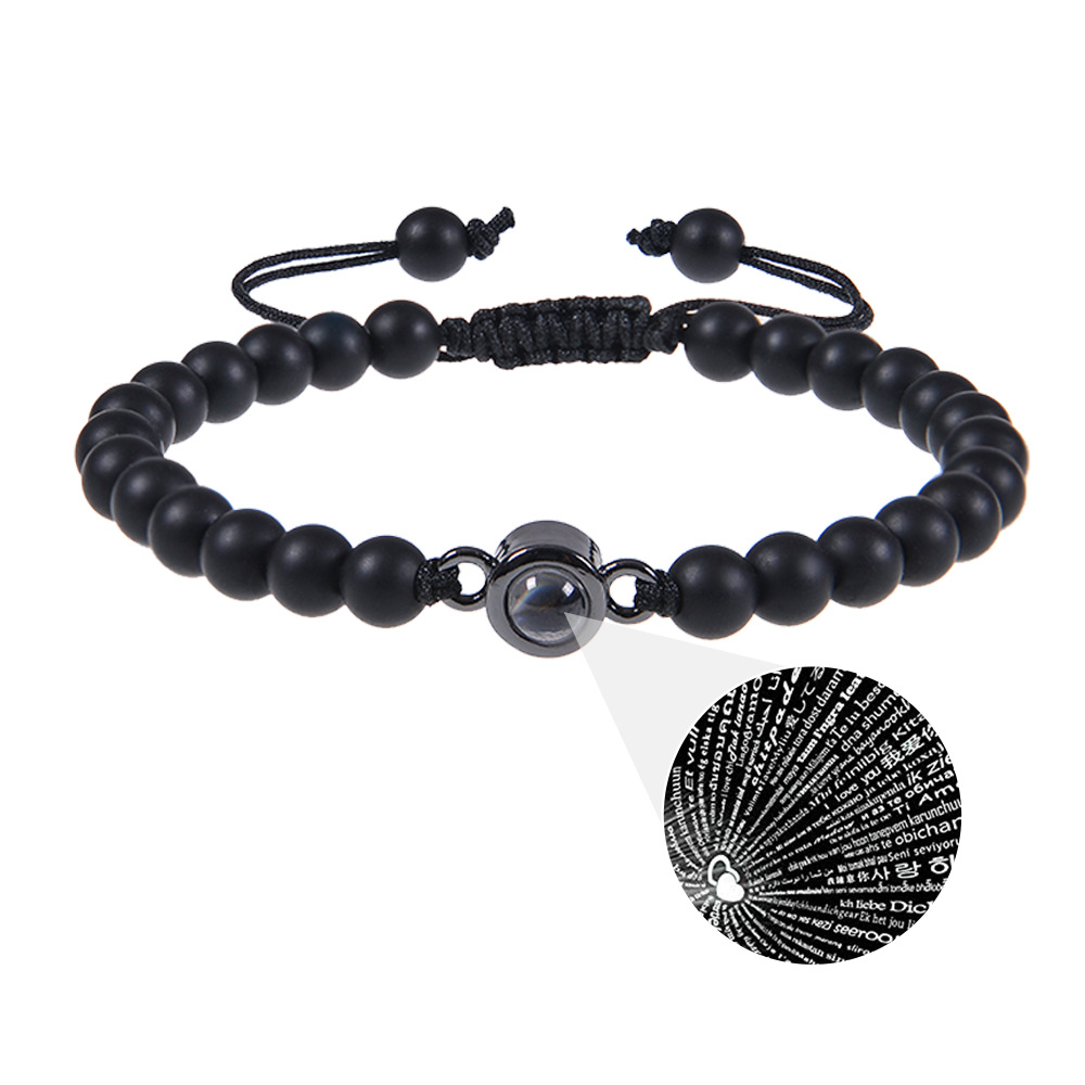 15g Weight Bracelets Classification Streetwear Geometric Natural Stone Bracelets