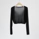 New Chinese Style Tulle Cardigan Outer Shawl with Skirt Sling Sunscreen Women's Short Coat Knitted Sweater Trendy New Cardigan