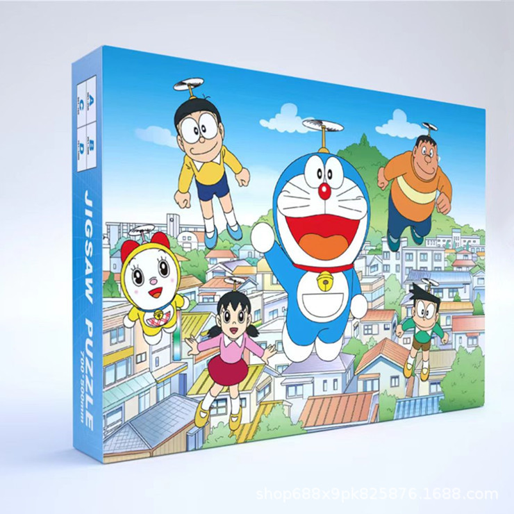 Rompecabezas 1000 piezas de papel de gran tamaño 70*50 cm lámpara de invierno con pegamento Juguetes educativos de descompresión para adultos al por mayor