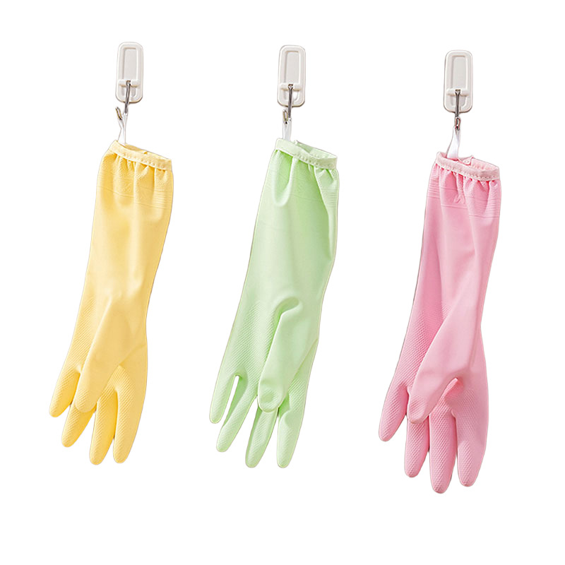 Cepillo para lavar platos de cocina casera, cuencos, guantes para tareas domésticas, impermeables y limpios, ropa duradera para mujeres, látex de goma para el hogar al por mayor